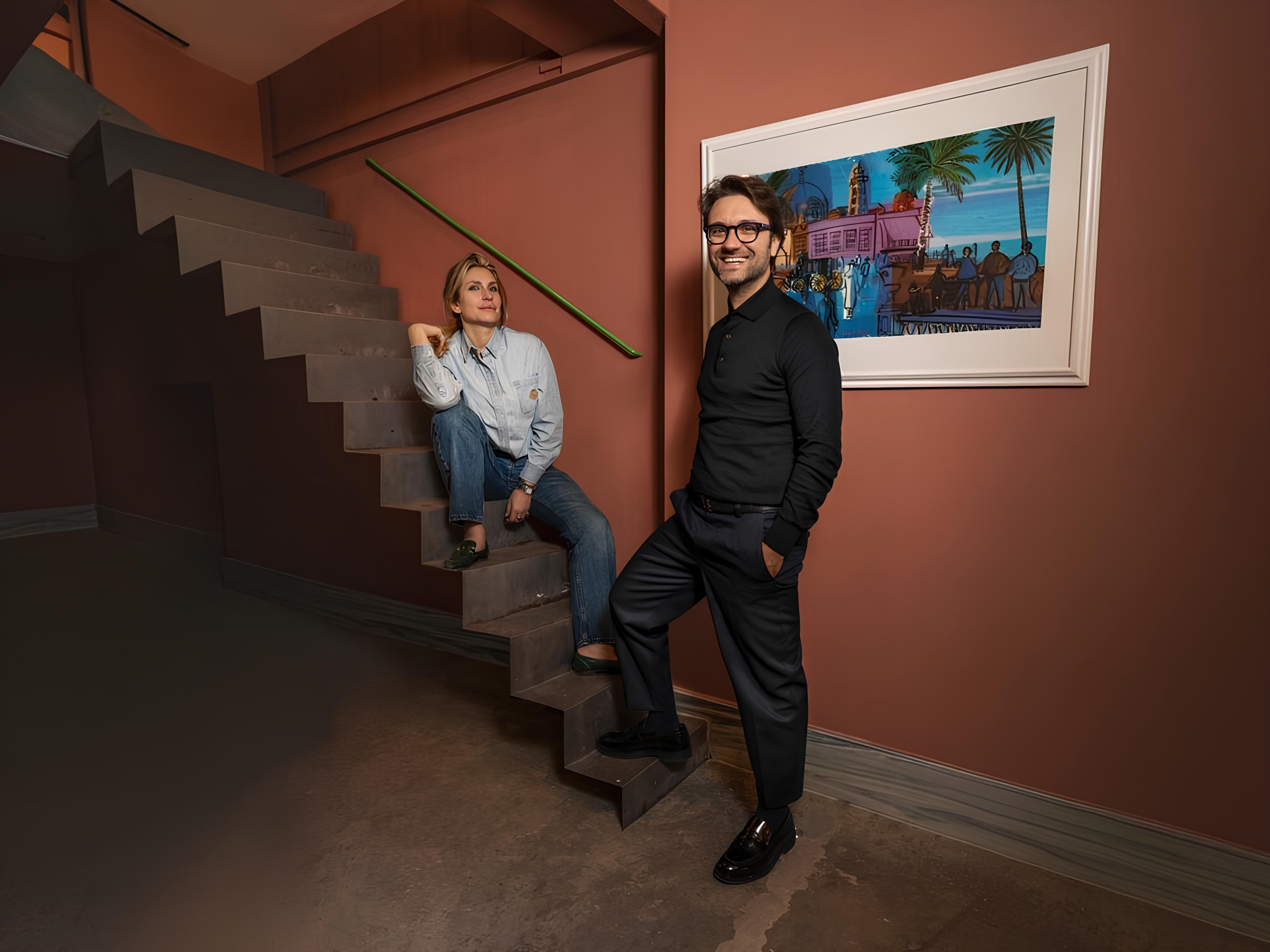 Paolo Liguori e Floriana Rolandi
